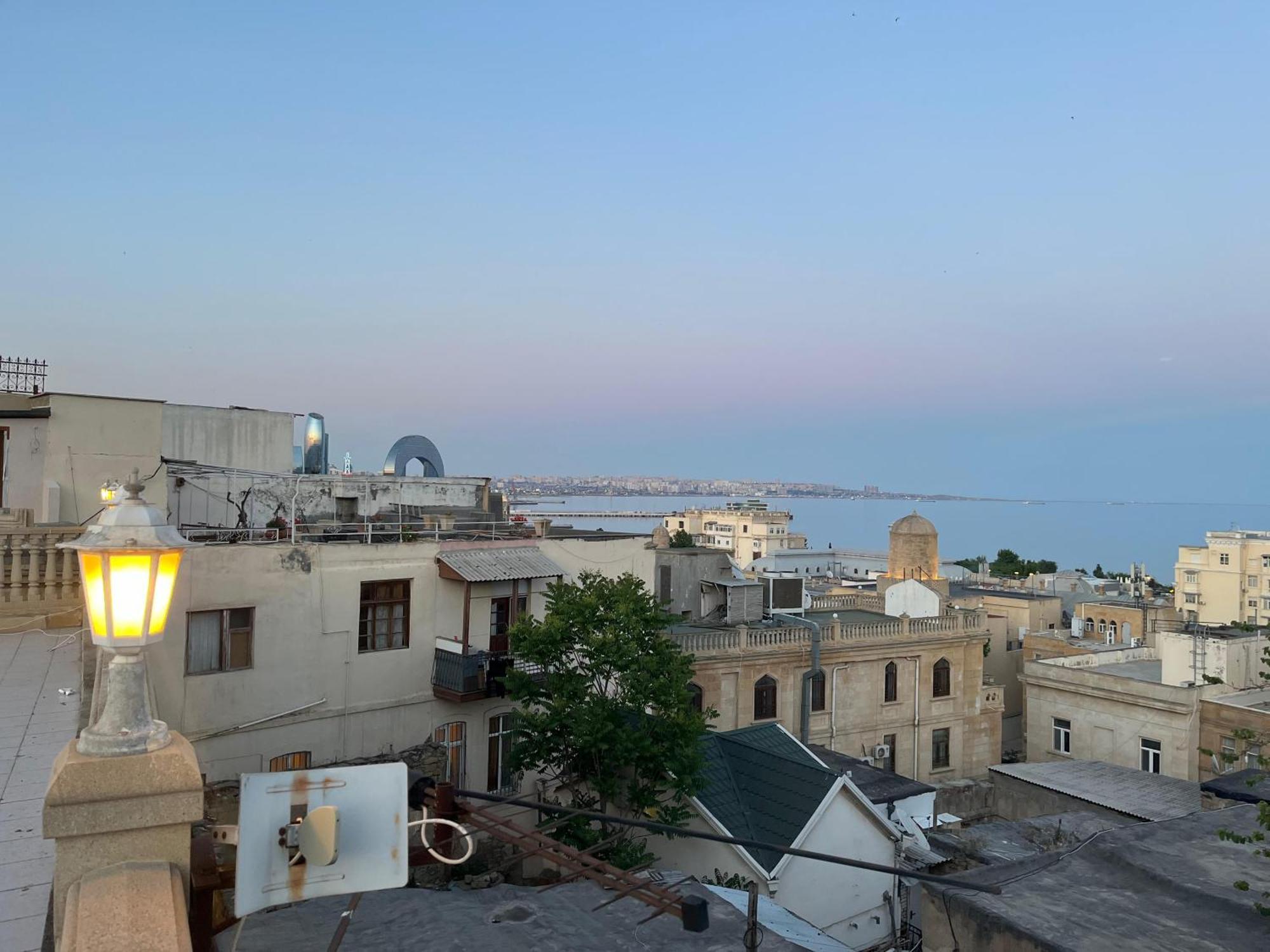 Cafe Terrace Hostel Baky Esterno foto